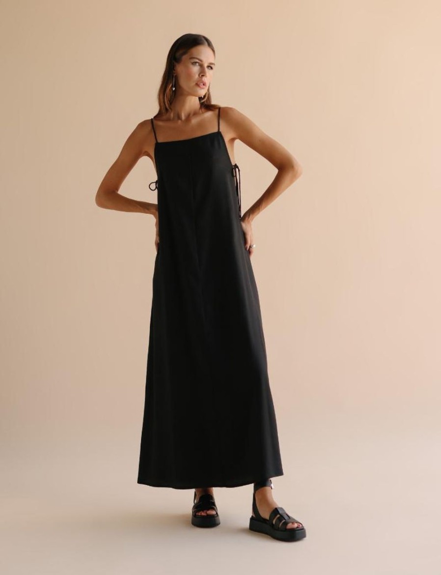 Women FARA Boutique | Jade Maxi Dress Black