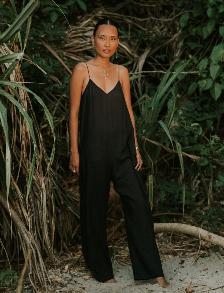 Women FARA Boutique | Jaipur Jumpsuit Black