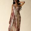 Women FARA Boutique | Zen Ultra Maxi Dress Fawn Tie Dye