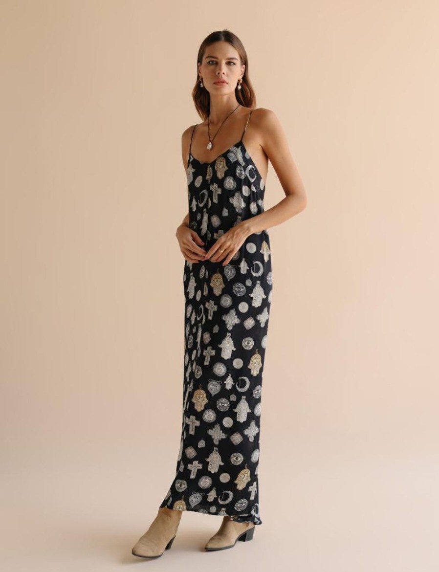 Women FARA Boutique | Luna Maxi Treasure Print