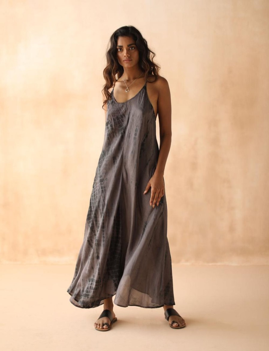 Women FARA Boutique | Zen Maxi Dress Shadow Tie Dye