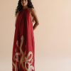 Women FARA Boutique | Naya Dress Red