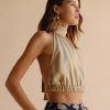 Women FARA Boutique | Tilly Crop Top Dune