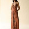 Women FARA Boutique | Zen Ultra Maxi Dress Tigers Eye Tie Dye