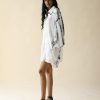 Women FARA Boutique | Oversized Shirt Ash Tie Dye