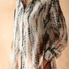 Women FARA Boutique | Relaxed Shirt Agate Tie Dye