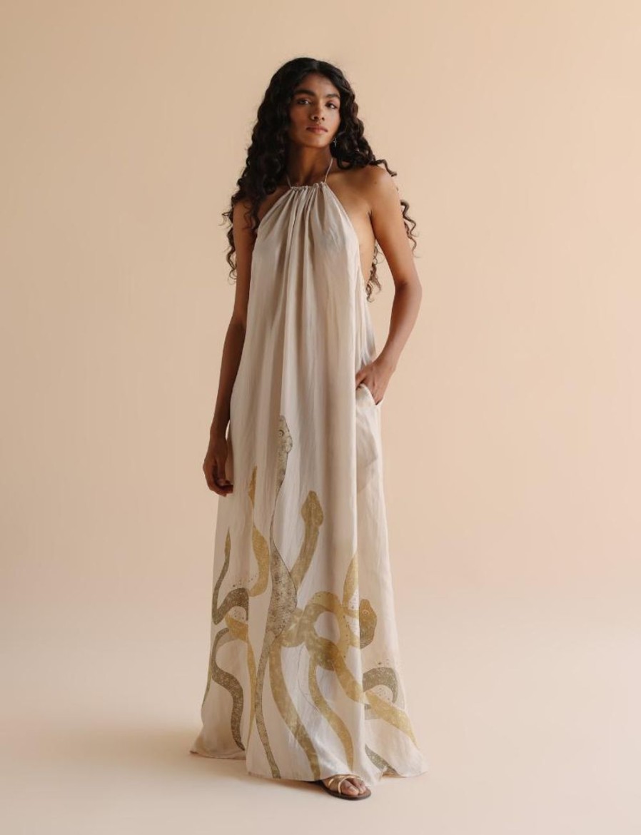 Women FARA Boutique | Naya Dress Cream