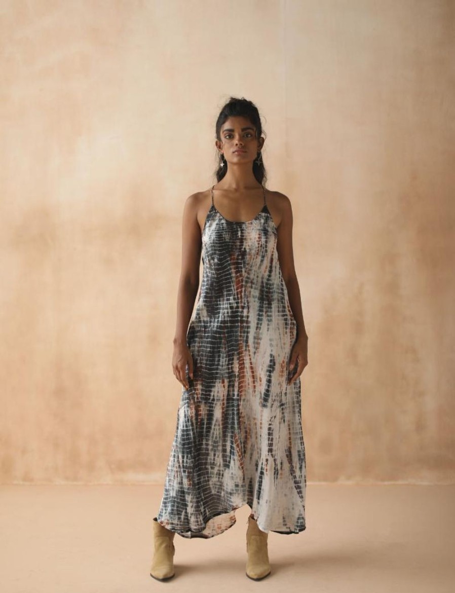 Women FARA Boutique | Zen Maxi Dress Agate Tie Dye