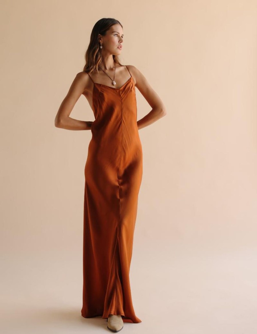 Women FARA Boutique | Luna Maxi Cinnamon