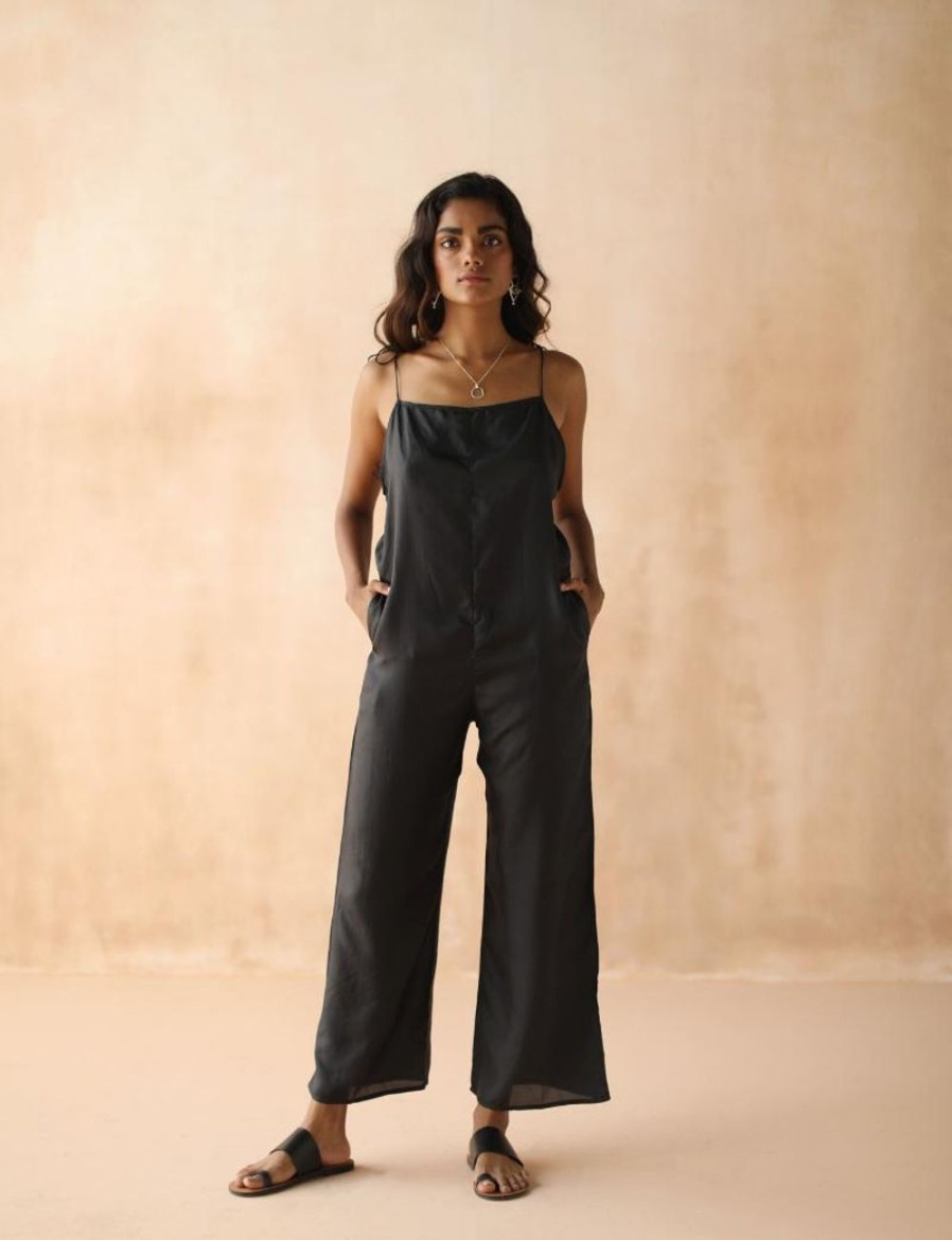 Women FARA Boutique | Mysore Jumpsuit Black