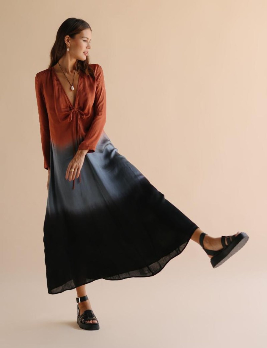 Women FARA Boutique | Sorra Dress Earth To Sky