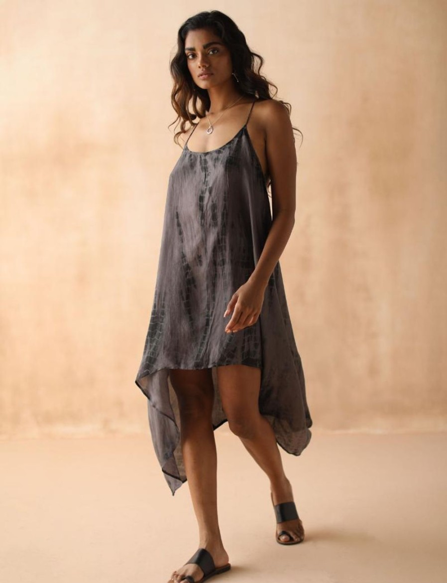 Women FARA Boutique | Zen Dress Shadow Tie Dye