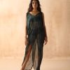 Women FARA Boutique | La Plage Kaftan Tourmaline Tie Dye