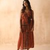 Women FARA Boutique | Kate Maxi Dress Tigers Eye Tie Dye