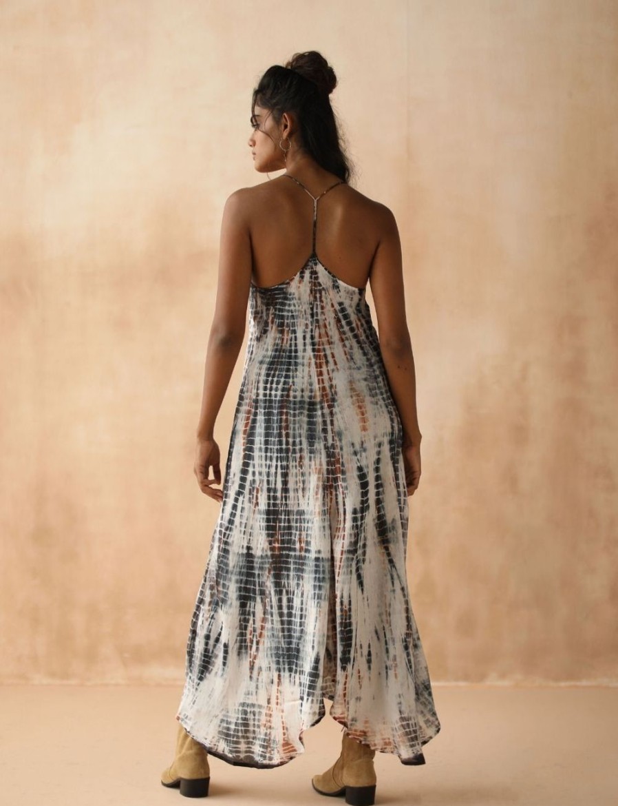 Women FARA Boutique | Zen Maxi Dress Agate Tie Dye