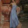 Women FARA Boutique | Zen Maxi Dress Blue Moon Tie Dye